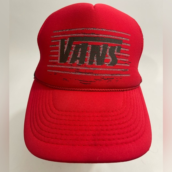 Other - Vans Vintage Trucker Hat Snap Back Hipster Retro Otto Baseball Cap